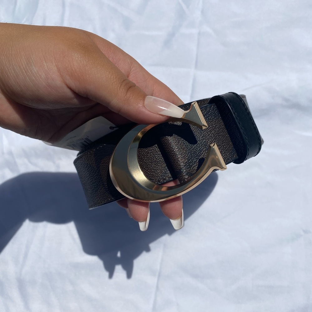 Coach Leather Belt